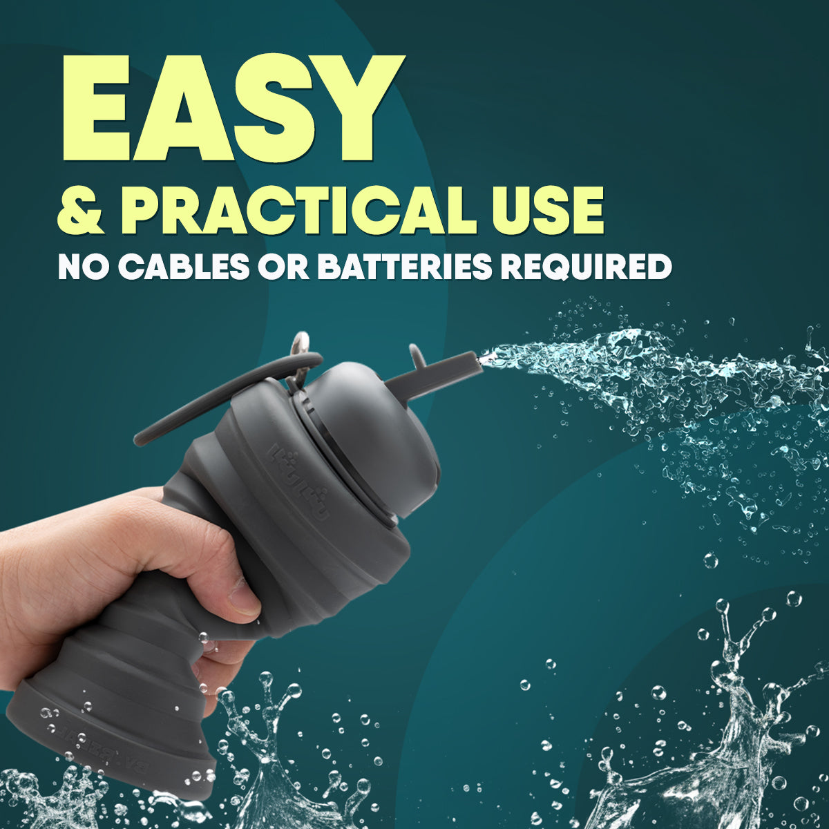 Portable Foldable Spray Shattaf – 600ml Handheld Travel Bidet Bottle | Easy to Use, Compact & Leak-Proof Design | Eco-Friendly Hygiene Solution for Home, Office & Travel