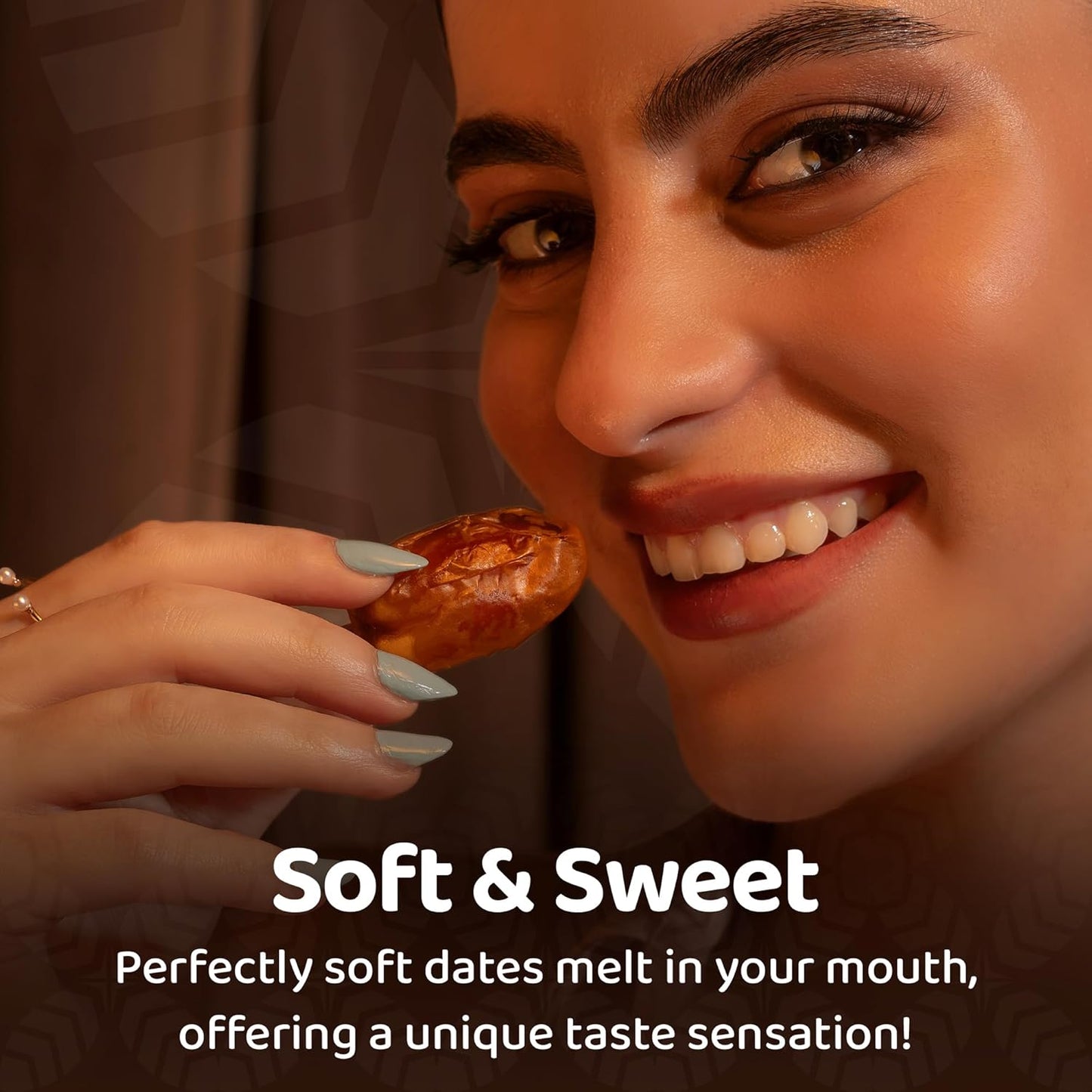 Milaf Premium Sukari Dates  | Fresh, Soft, Delicious & Juicy | Distinct Sweet Taste | No Additives or Preservatives | Ideal for Snacking or Cooking | Can Support a Healthy, Balanced Diet