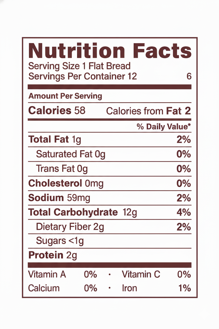 Phoenicia Fresh Zaatar & Cheese Bread Baked With Thyme, sesame, & Akawi Cheese, Large 2pcs, 13.5oz, (383g)