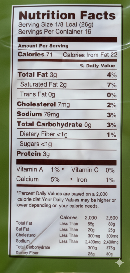 Phoenicia Akawi Cheese Bread – Authentic Middle Eastern Flatbread Stuffed with Akawi Cheese | Soft, Savory & Freshly Baked | 2 Pieces (411g Total)