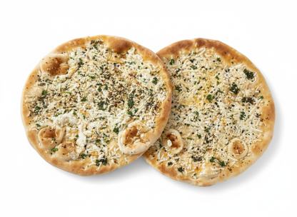 Phoenicia Herbed Akawi Cheese Bread – 2 Pieces (411g Total) | Authentic Middle Eastern Flatbread with Akawi Cheese & Herbs | Fresh Baked