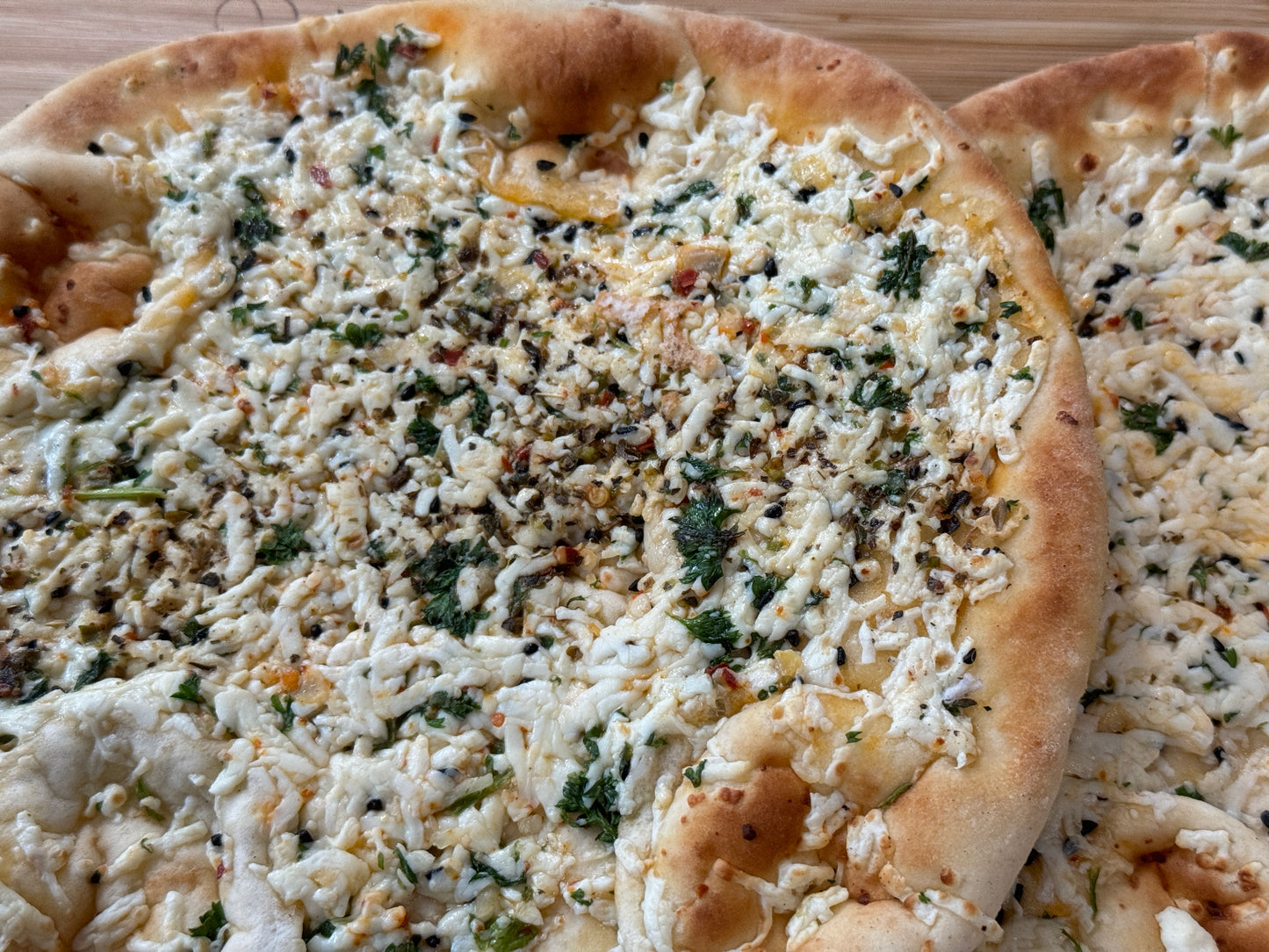 Phoenicia Herbed Akawi Cheese Bread – 2 Pieces (411g Total) | Authentic Middle Eastern Flatbread with Akawi Cheese & Herbs | Fresh Baked