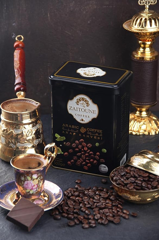 Zaitoune Arabic Coffee - Medium with Cardamom 500G Luxury