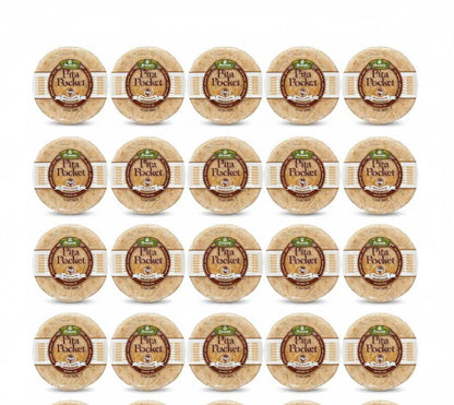 Phoenicia Pita Pocket Fresh Whole Wheat Bread, Small 12pcs