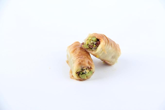 Zaitoune Deluxe Pistachio Mix Baklava- 1000g - 1kg Fresh Pistachio Mix Baklava Desserts -Luxury Mix